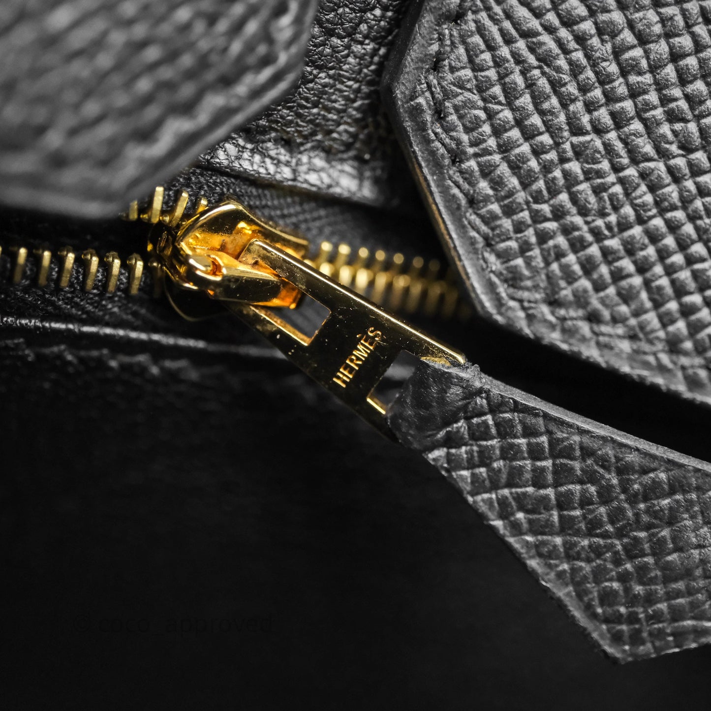 Hermès Birkin 30 Black Noir 89 Epsom Gold Hardware