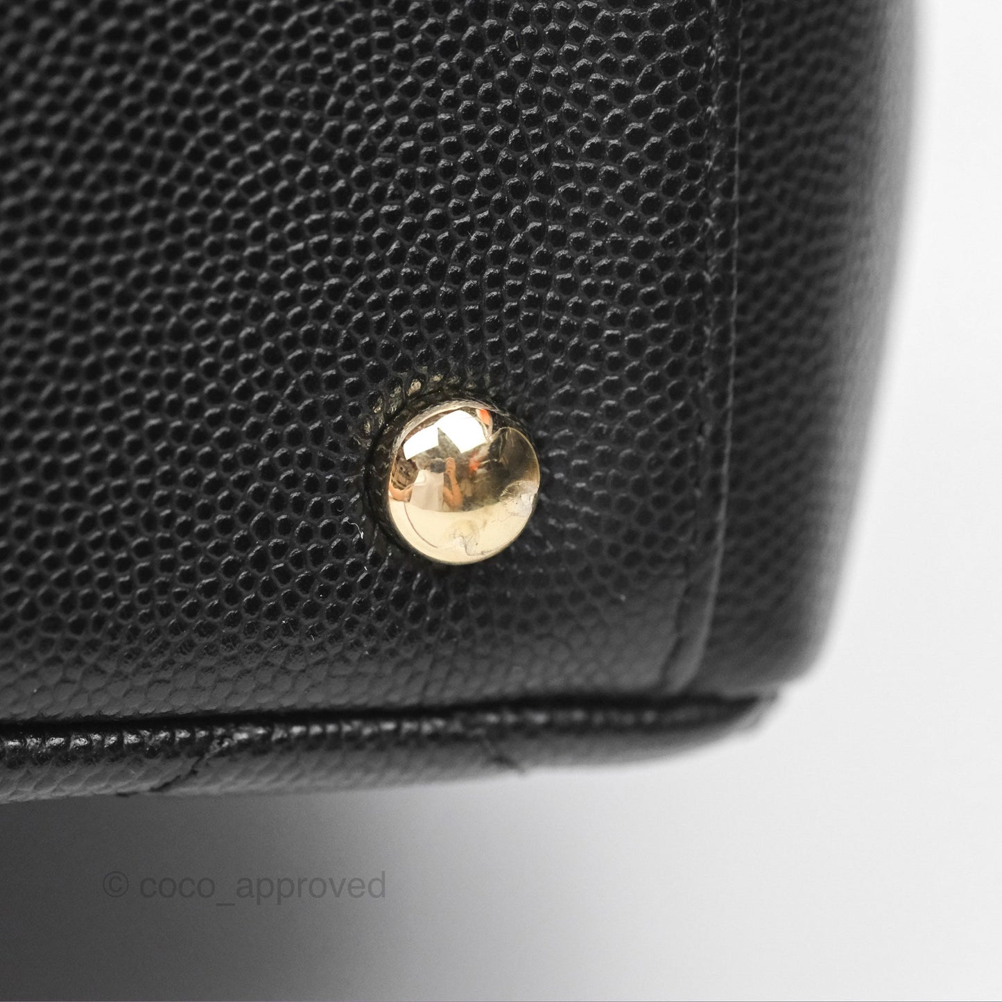 Chanel Quilted Small Business Affinity Flap Black Caviar Gold Hardware