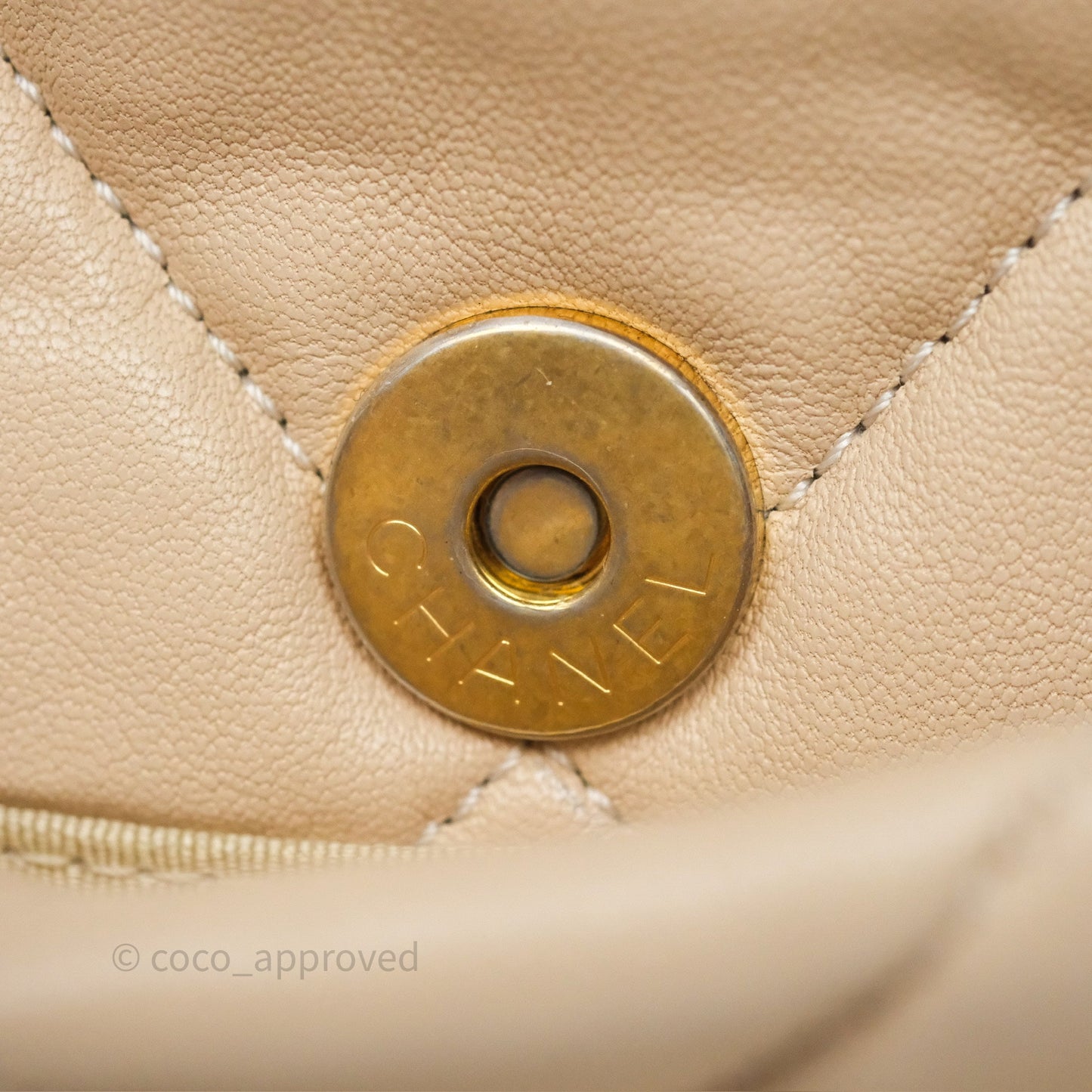 Chanel 19 Small Beige Mixed Hardware