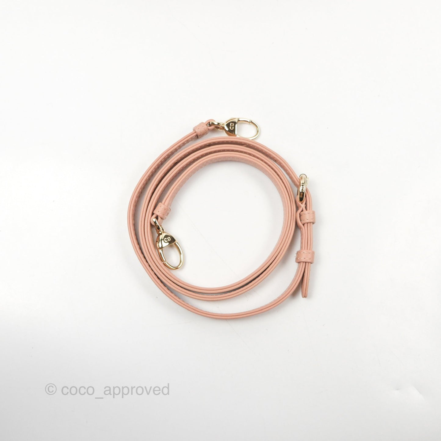 Christian Dior Micro Lady Dior Cannage Rose Des Vents Cannage Lambskin Gold Hardware