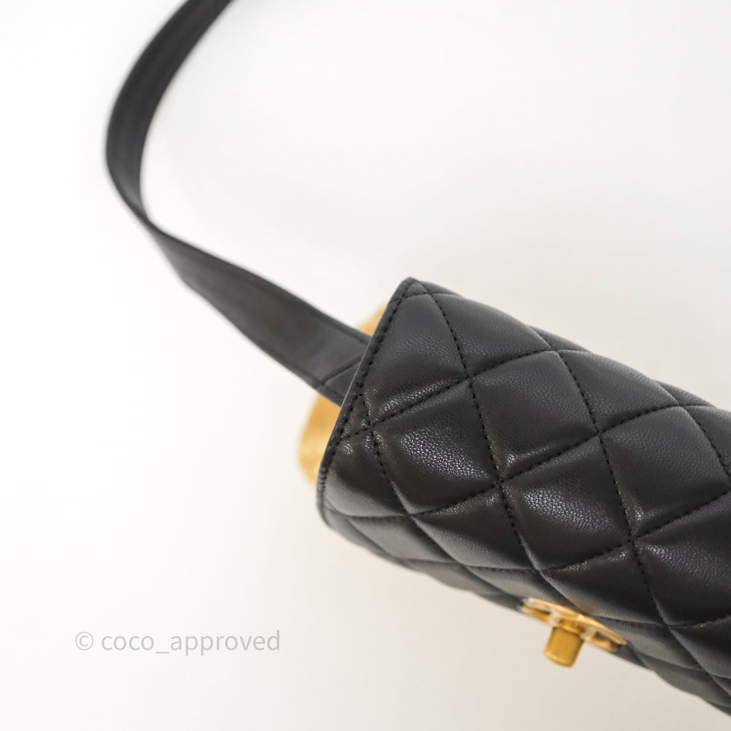 Chanel Mini Flap Bag Camel Suede/ Black Lambskin Gold Hardware