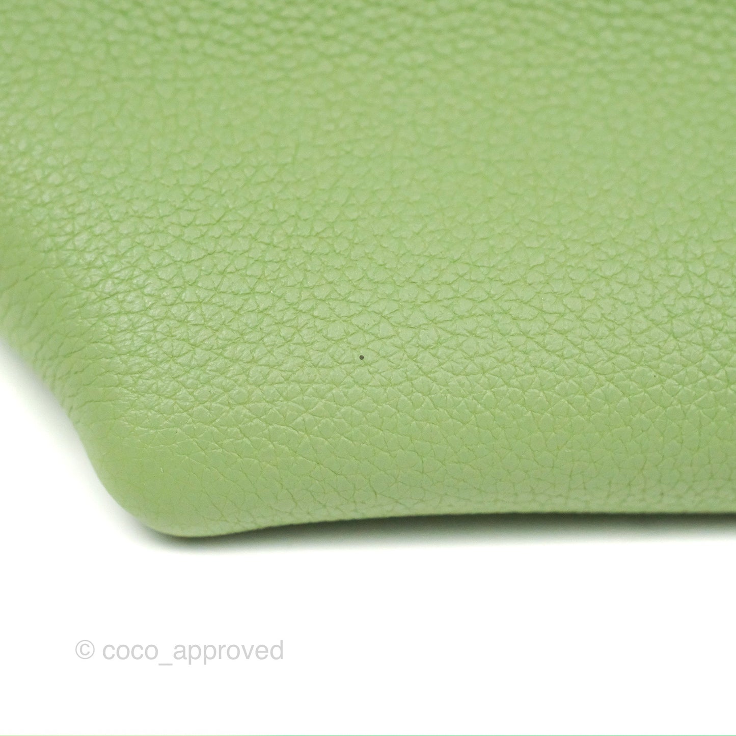 Hermès 24/24 29 Vert Criquet/Bamboo Evercolor/Swift Palladium Hardware