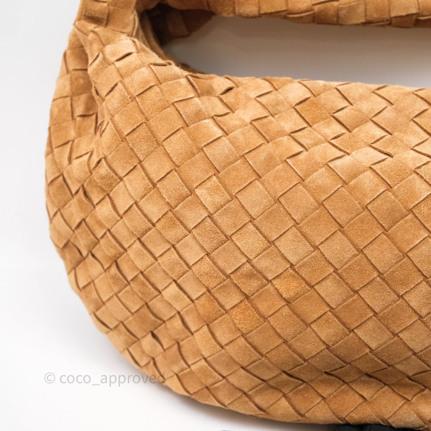 Bottega Veneta Classic Jodie Brown Suede Intrecciato