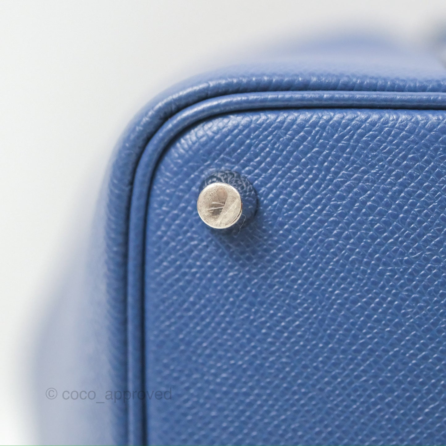 Hermès Tressage De Cuir Picotin Lock 18 Bleu Encre/Brique/Black Epsom Palladium Hardware
