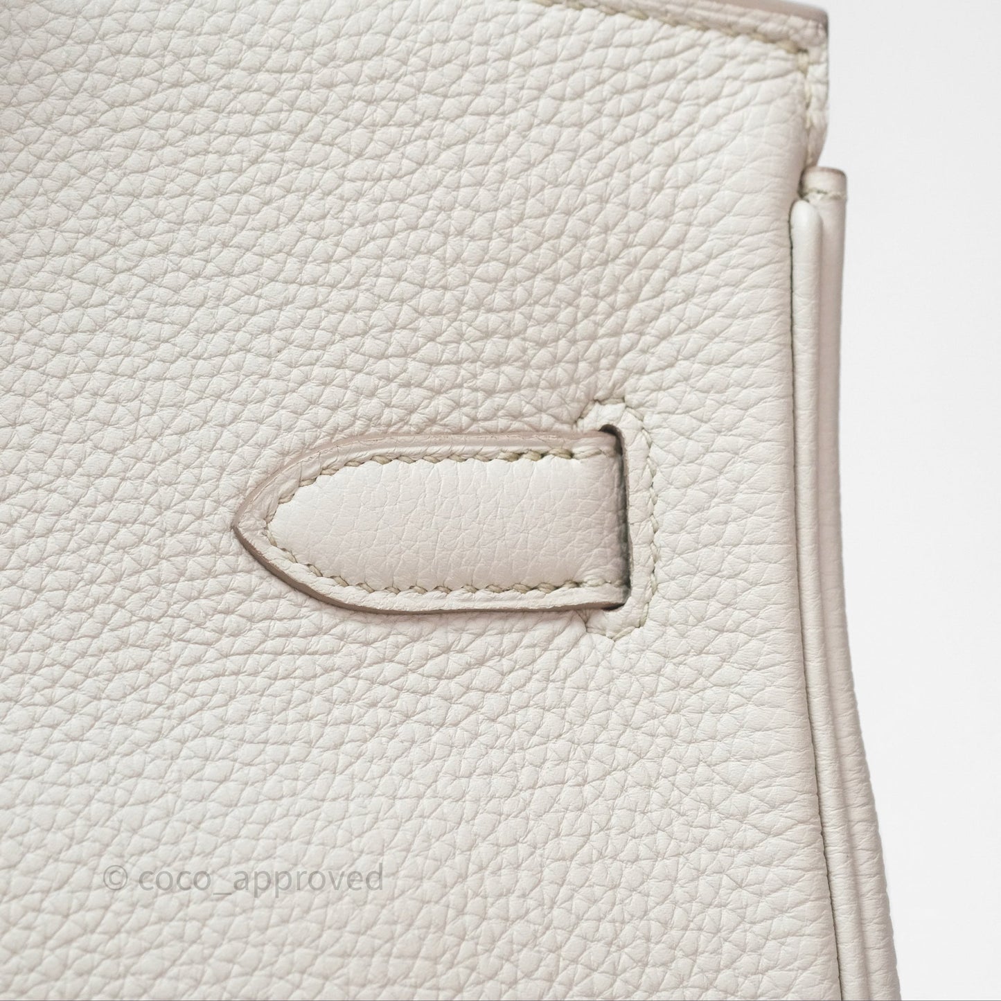 Hermès Retourne Birkin 35 Beton Togo Gold Hardware