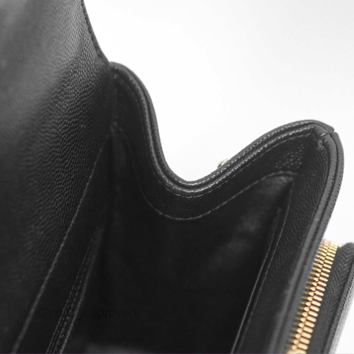 Chanel Quilted Small Business Affinity Flap Black Caviar Gold Hardware