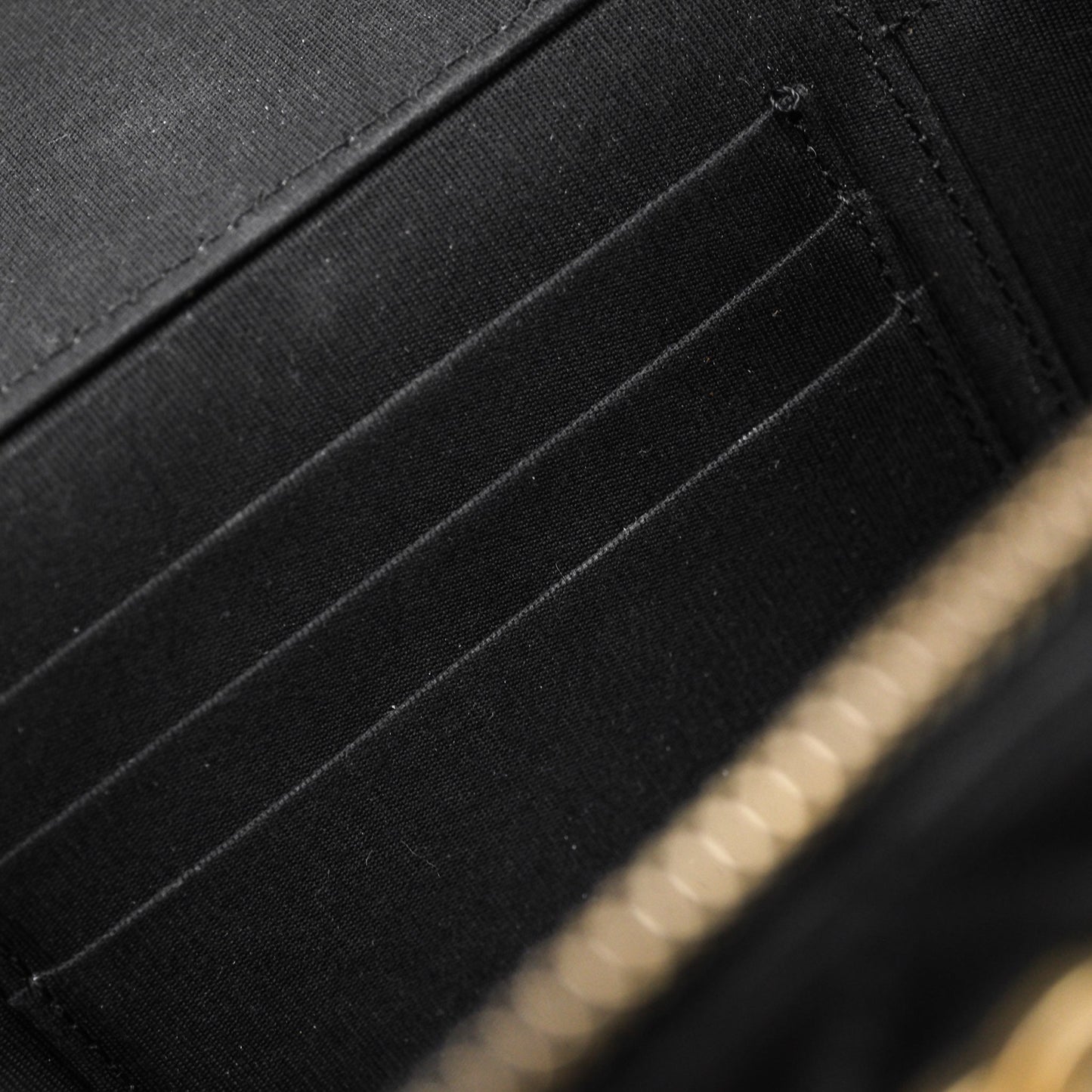 Chanel Top Handle Vanity Rectangular Black Lambskin Aged Gold Hardware