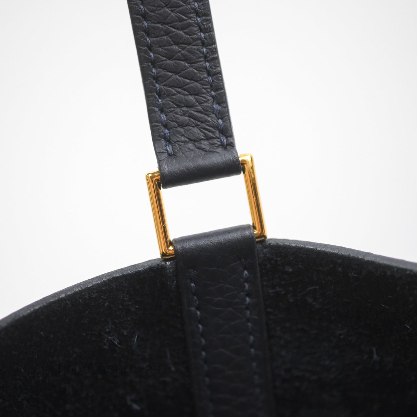 Hermès Picotin 22 Caban 3Y Clemence Gold Hardware