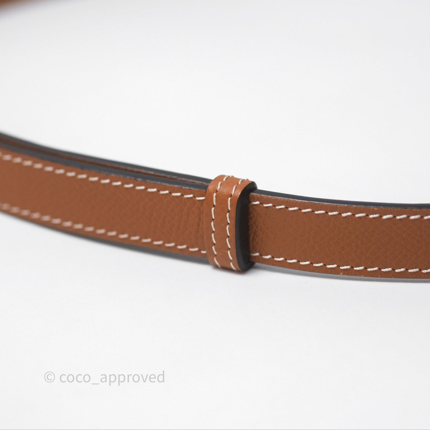Hermès Kelly Buckle Belt Gold 37 Epsom Gold Hardware