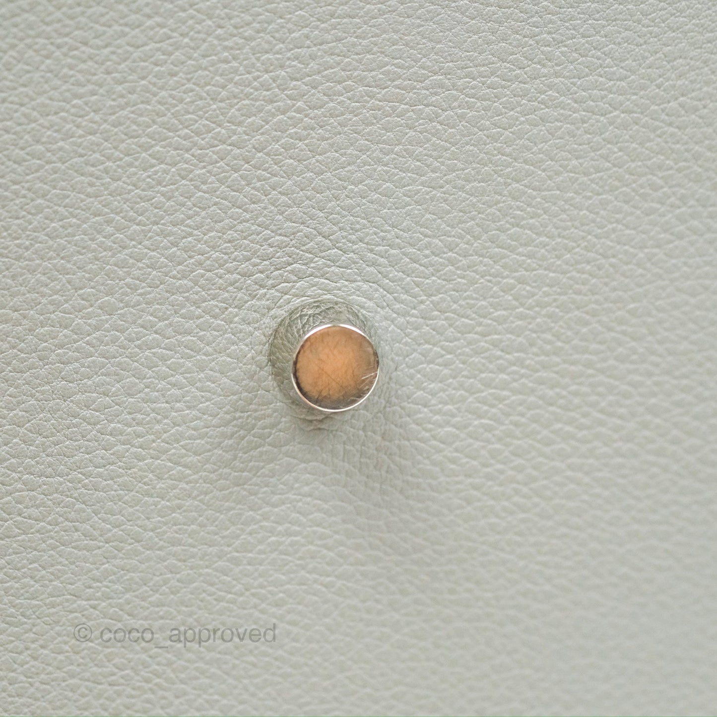 Hermès Lindy 30 Bleu Glacier Evercolor Palladium Hardware