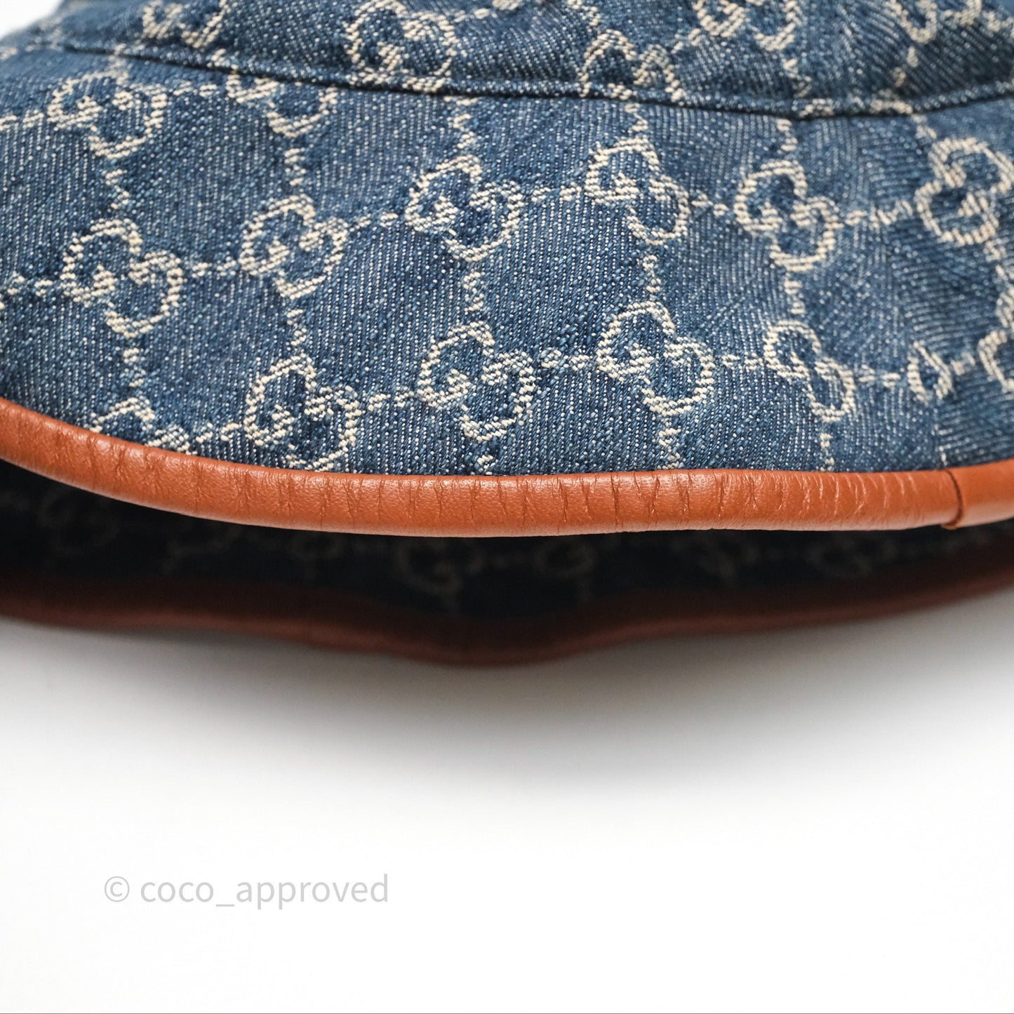 Gucci GG Supreme Denim Bucket Hat
