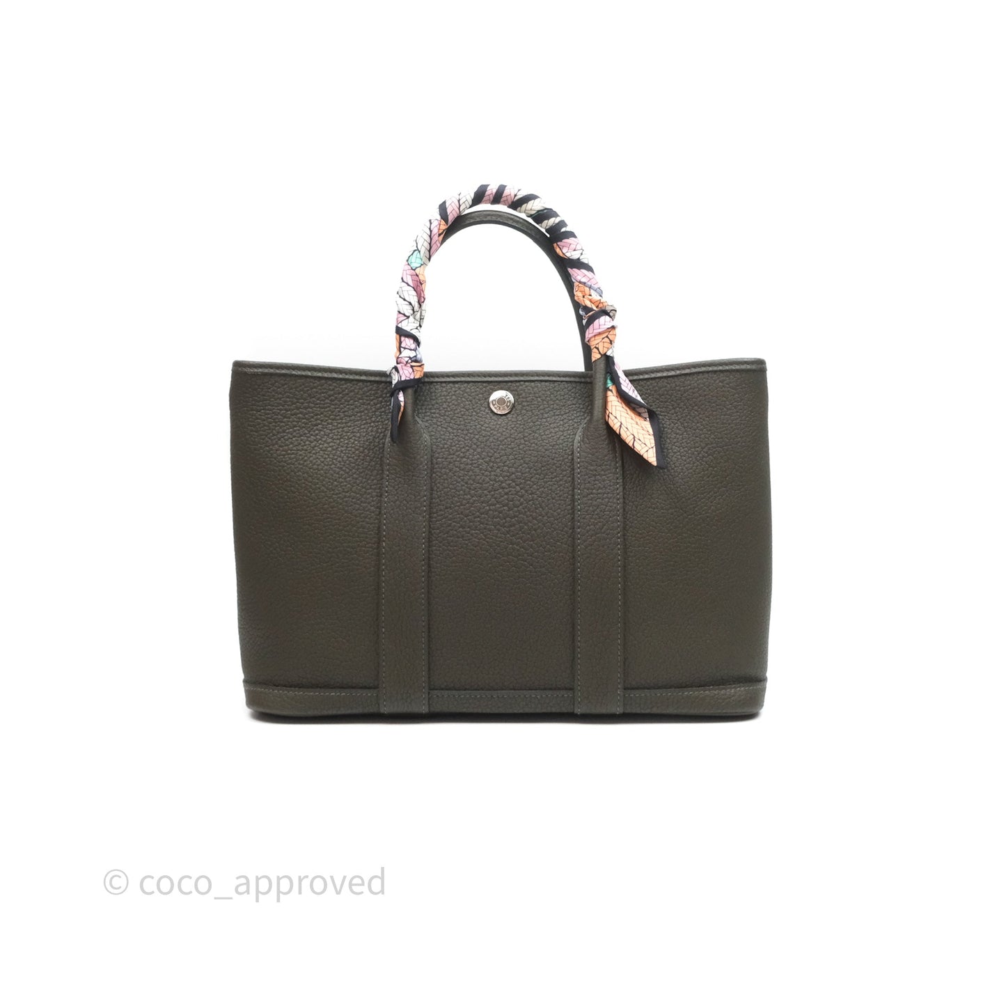 Hermès Garden Party 30 Vert Bronze 60 Negonda