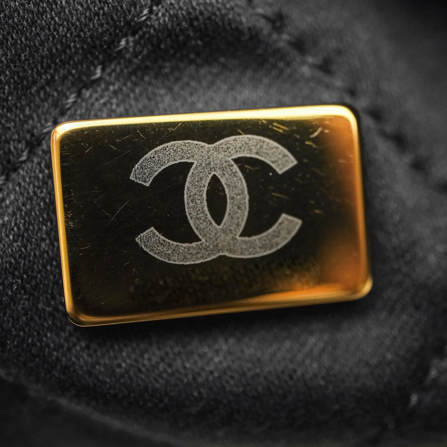 Chanel 22 Small Black Calfskin Aged Gold Hardware