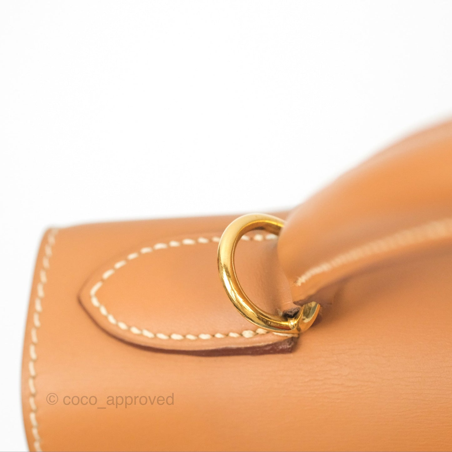 Hermès Vintage Kelly 28 Sellier Gold Calf Gold Hardware