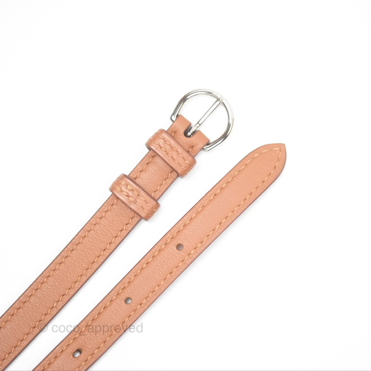 Hermès 24/24 21 Mini Gold 37 Evercolor/ Swift Palladium Hardware