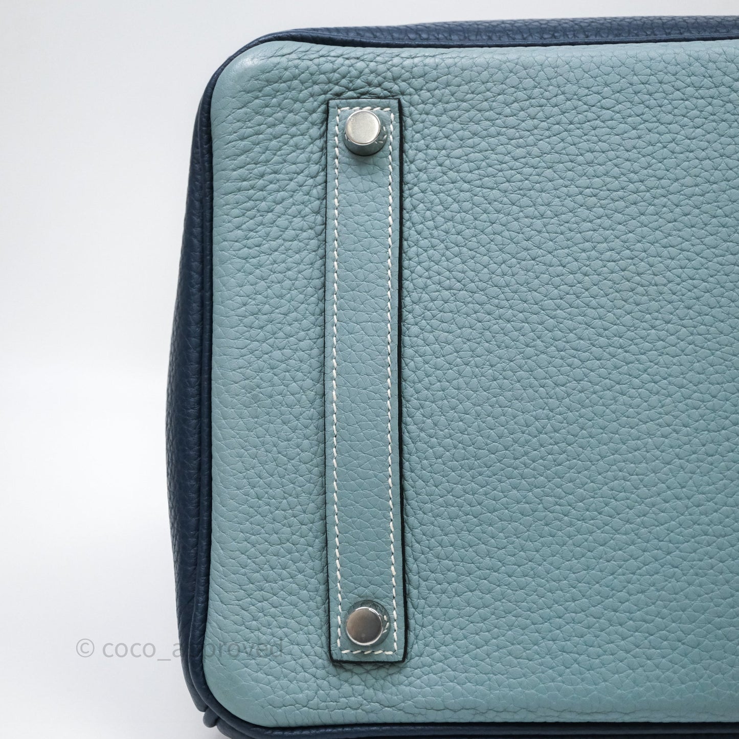 Hermès Birkin 35 Bleu de Prusse 7P Togo Palladium Hardware
