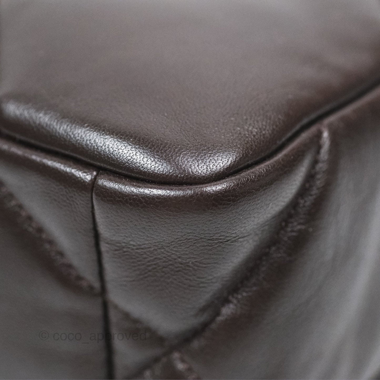 Chanel 19 Small Dark Brown Mixed Hardware