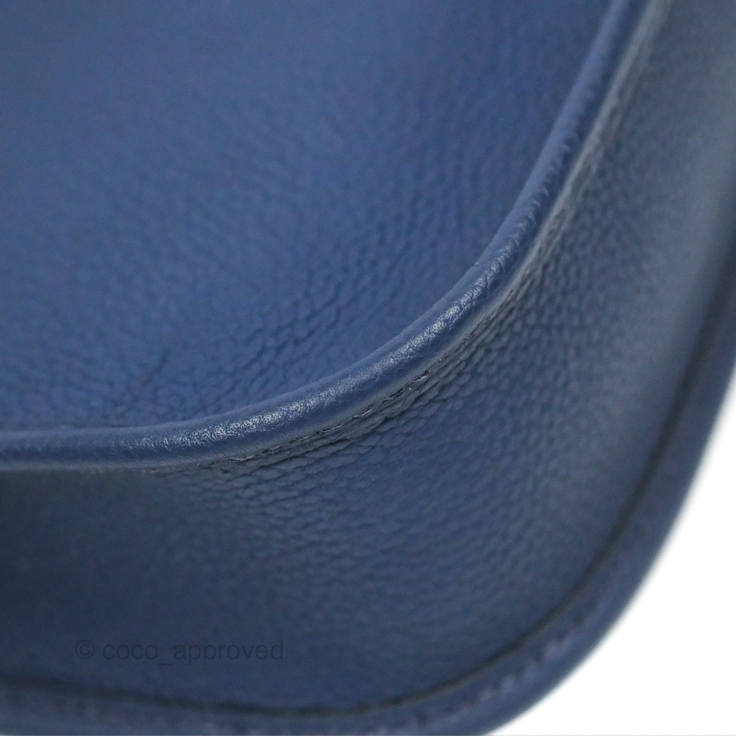 Hermès Mini Evelyne 16 Amazone Bleu Saphir/ Bleu Indigo Gold Hardware