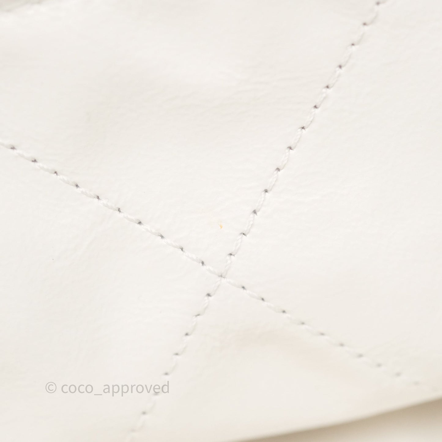 Chanel 22 Small White Aged Calfskin Black Logo Aged Gold Hardware
