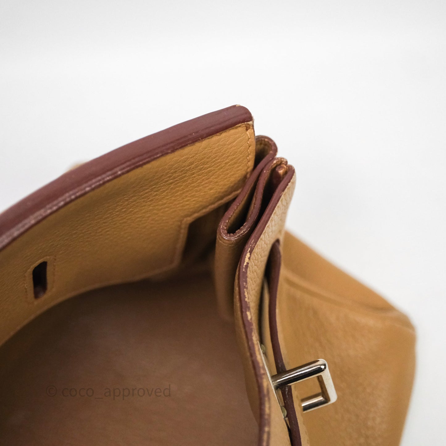 Hermès Birkin JPG Shoulder Bag 42 Tabac Camel 24 Palladium Hardware