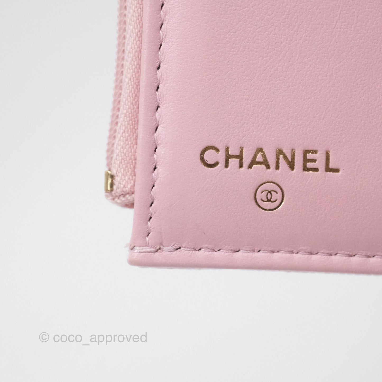 Chanel Classic Short Flap Wallet Pink Caviar Gold Hardware