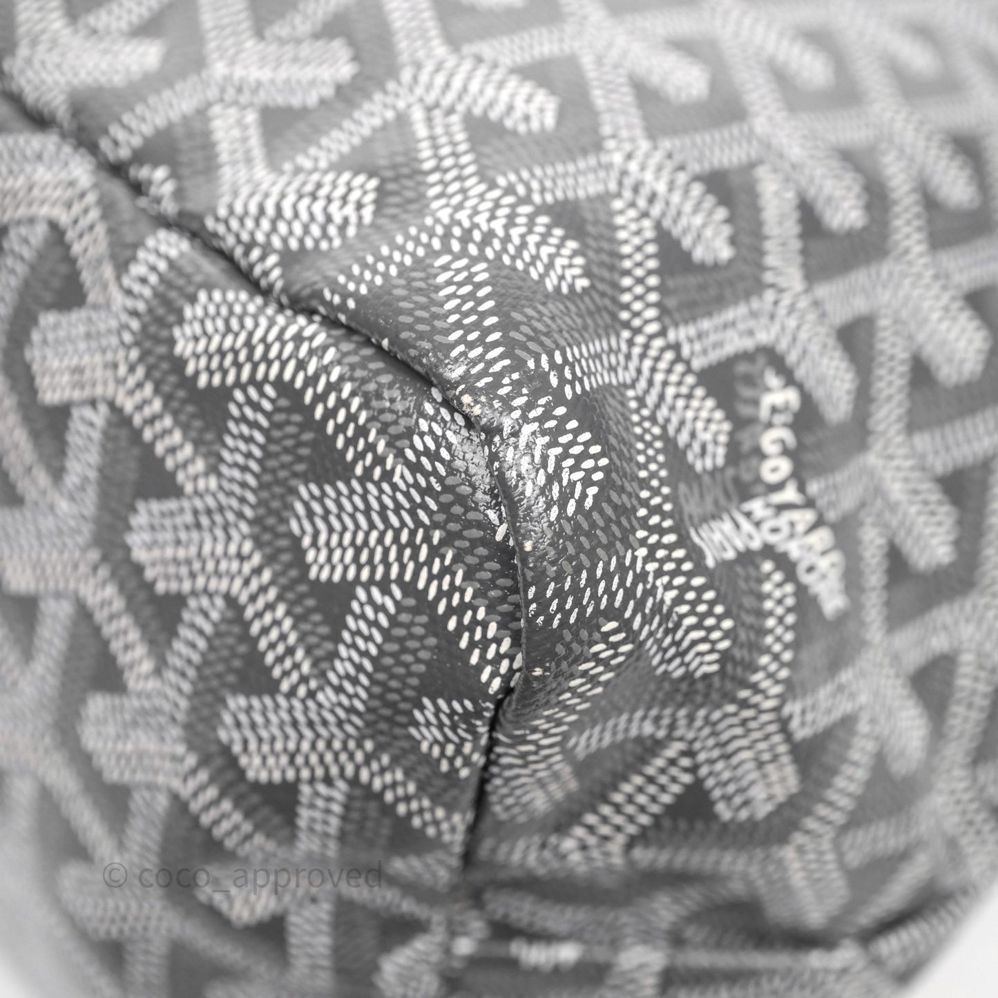 Goyard Bohème Hobo Bag Grey Goyardine Canvas