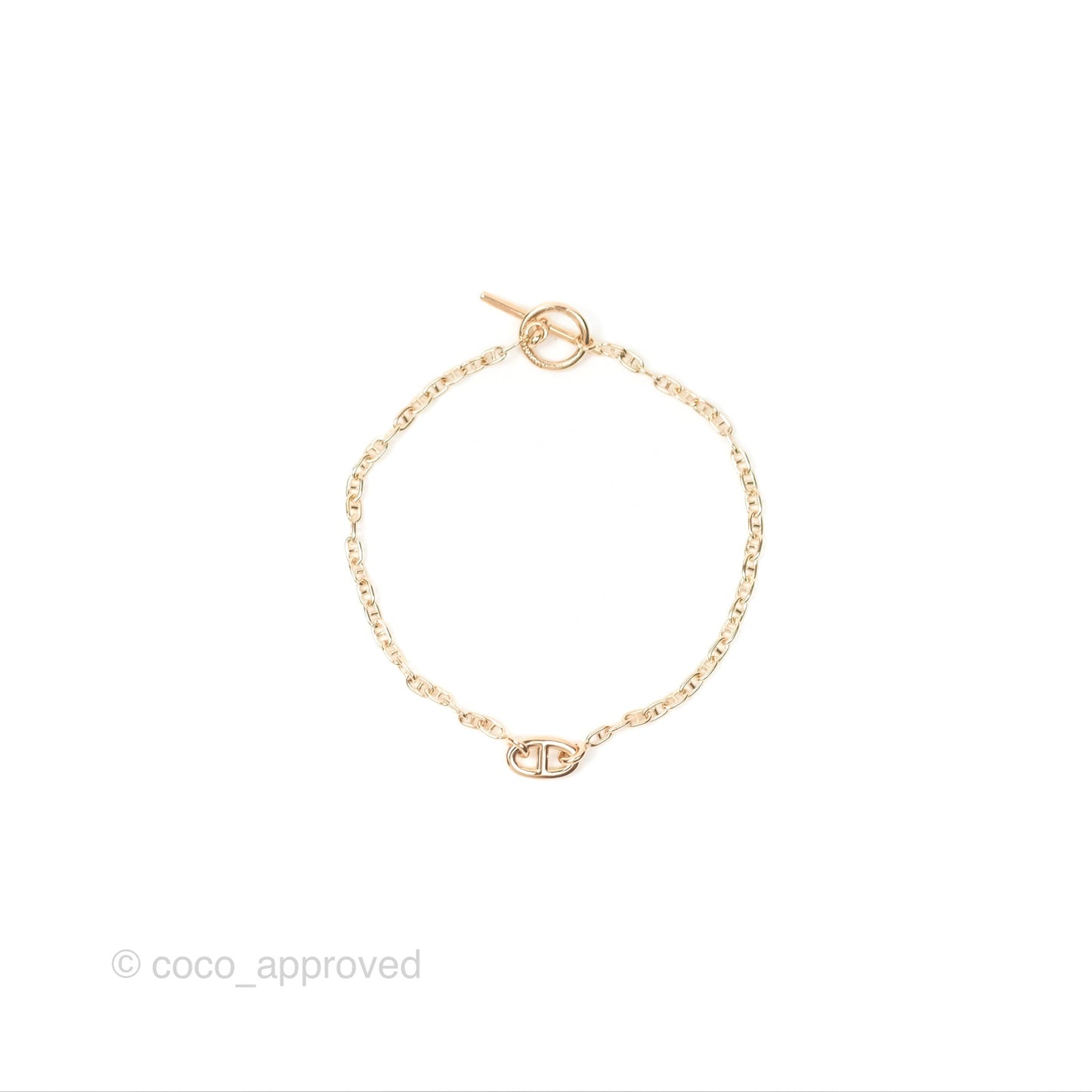 Hermès Farandole Bracelet Very Small Model Rose Gold