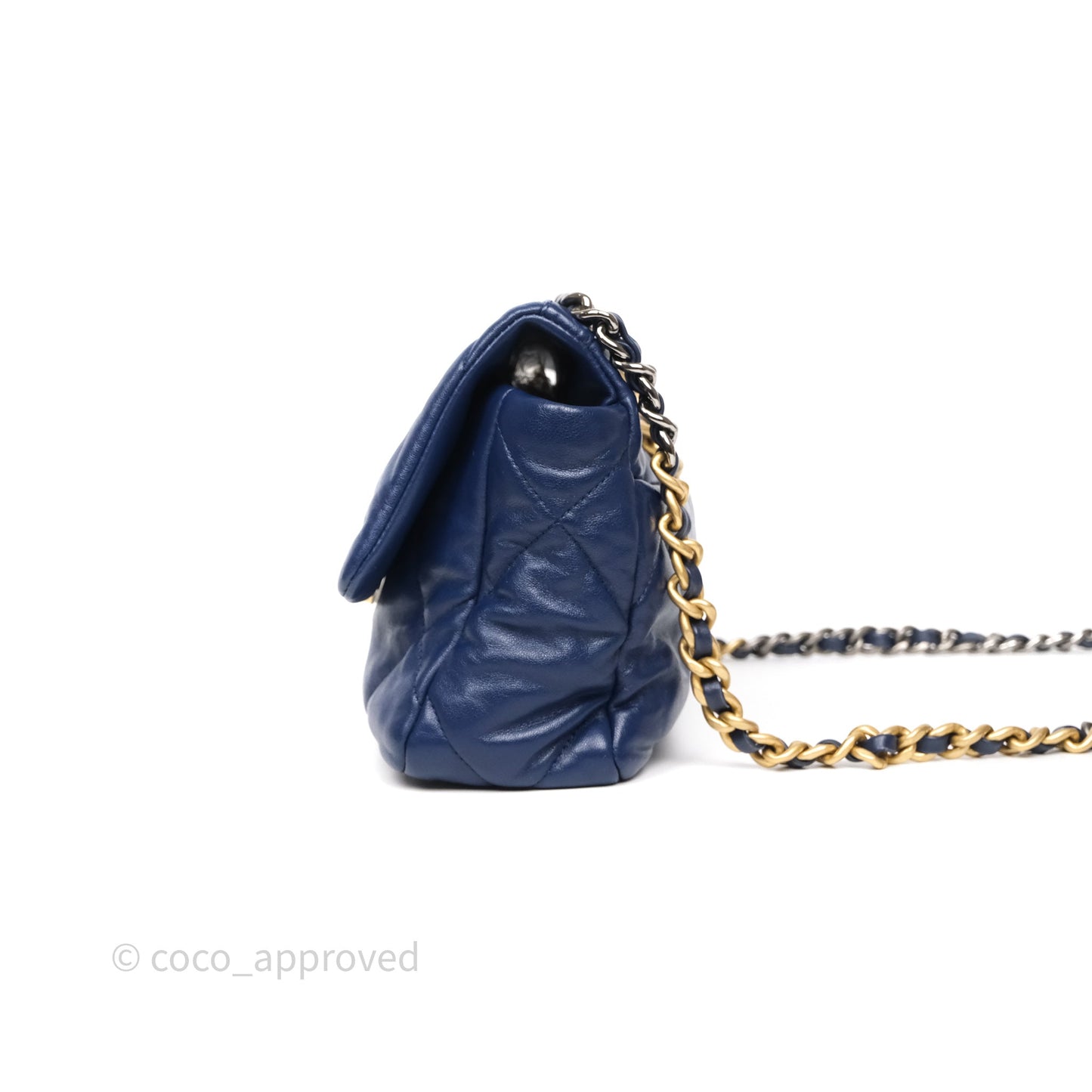 Chanel 19 Small Navy Mixed Hardware