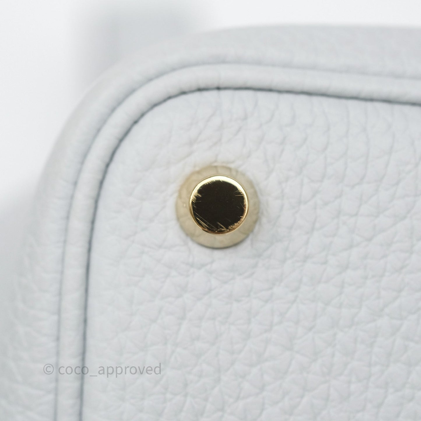 Hermès Picotin Lock 18 Bleu Pale 08 Clemence Gold Hardware