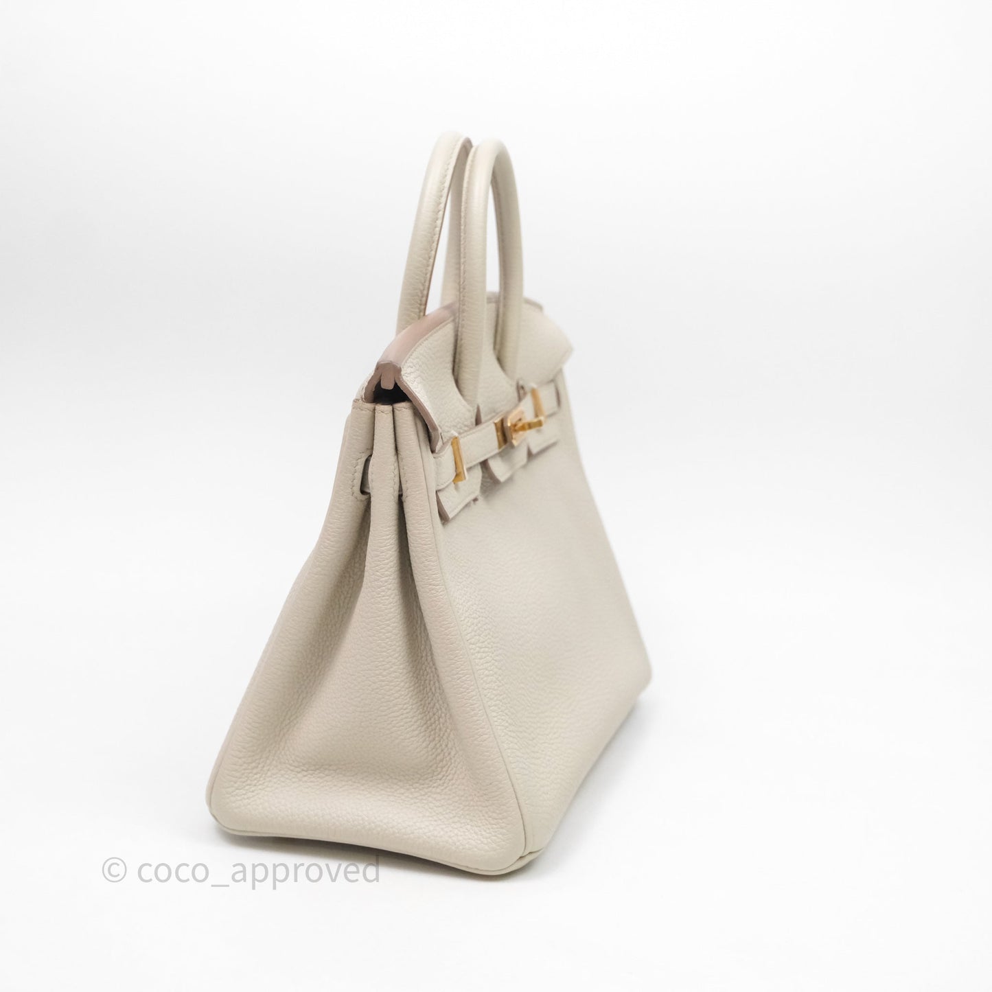 Hermes Birkin 25 Beton Togo Gold Hardware