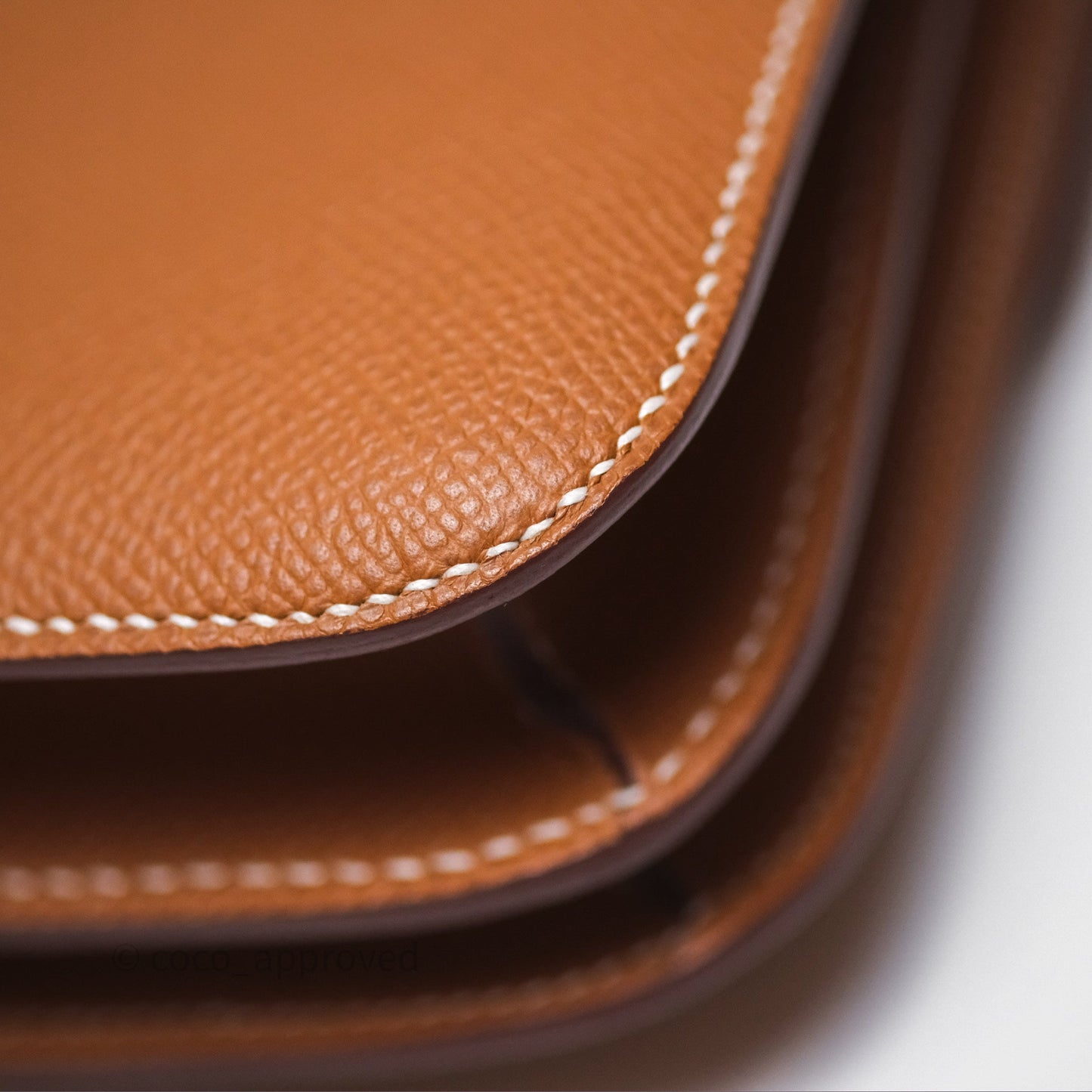 Hermès Constance Mini 18 Gold Epsom Palladium Hardware