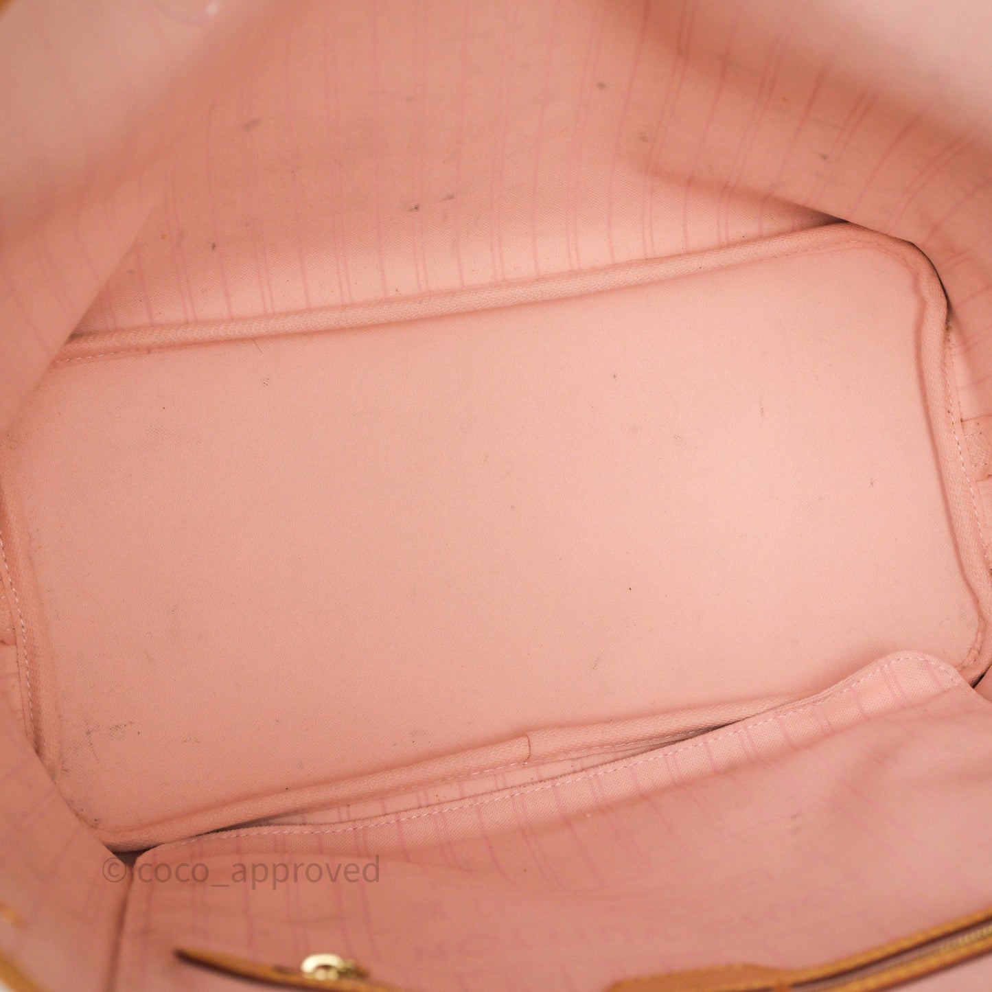 Louis Vuitton Neverfull MM Damier Azur Canvas Tote Bag