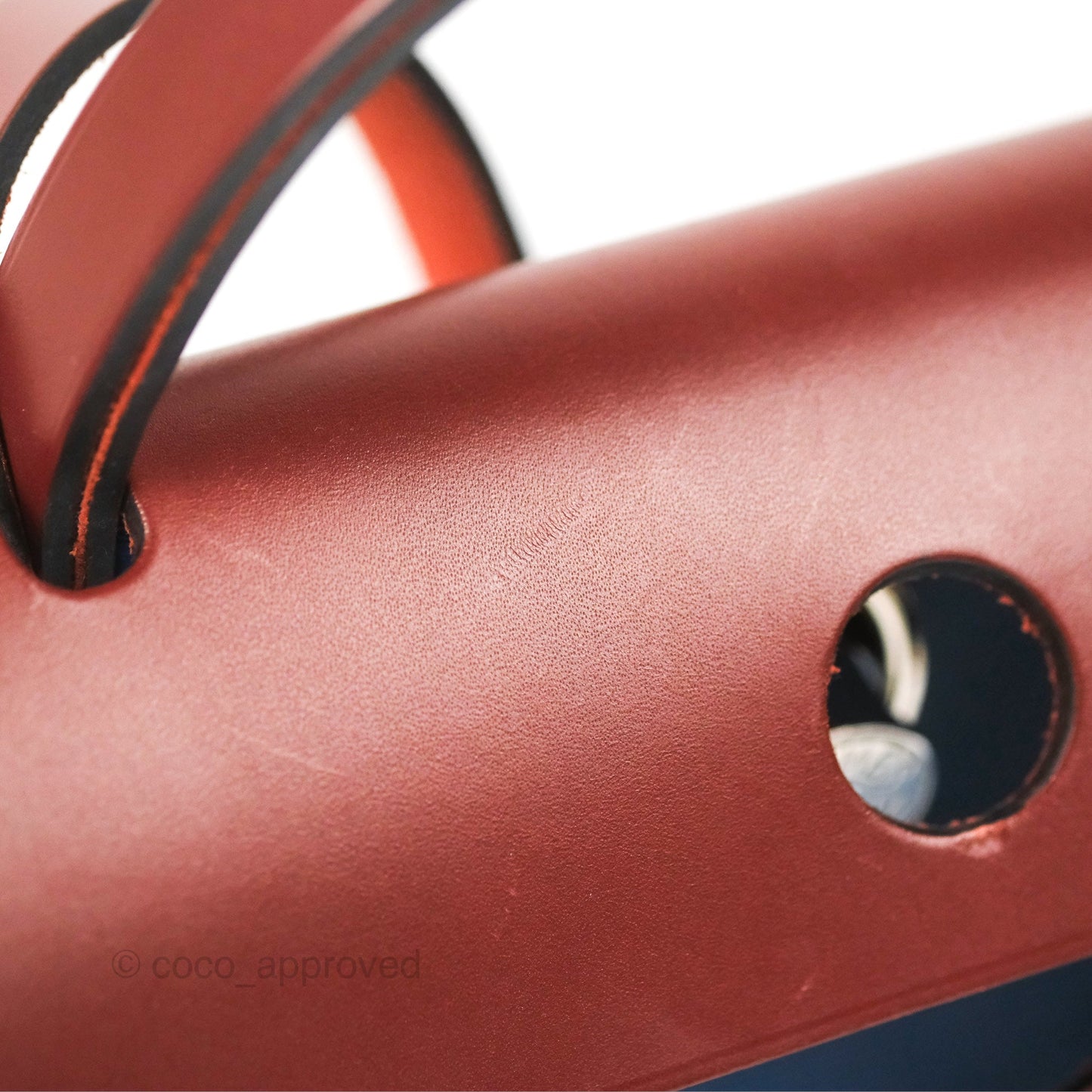 Hermès Herbag Zip 31 Rouge H/Bleu Agate Canvas Palladium Hardware