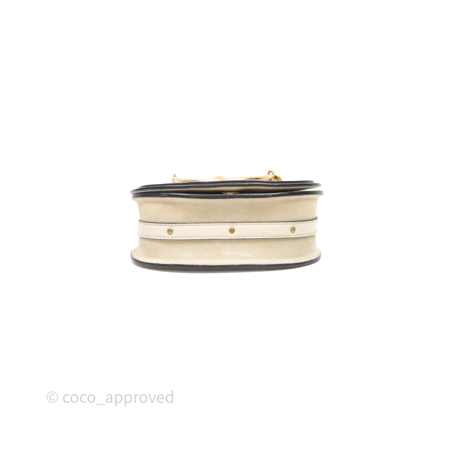 Chloé Nile Crossbody Bag White Calfskin