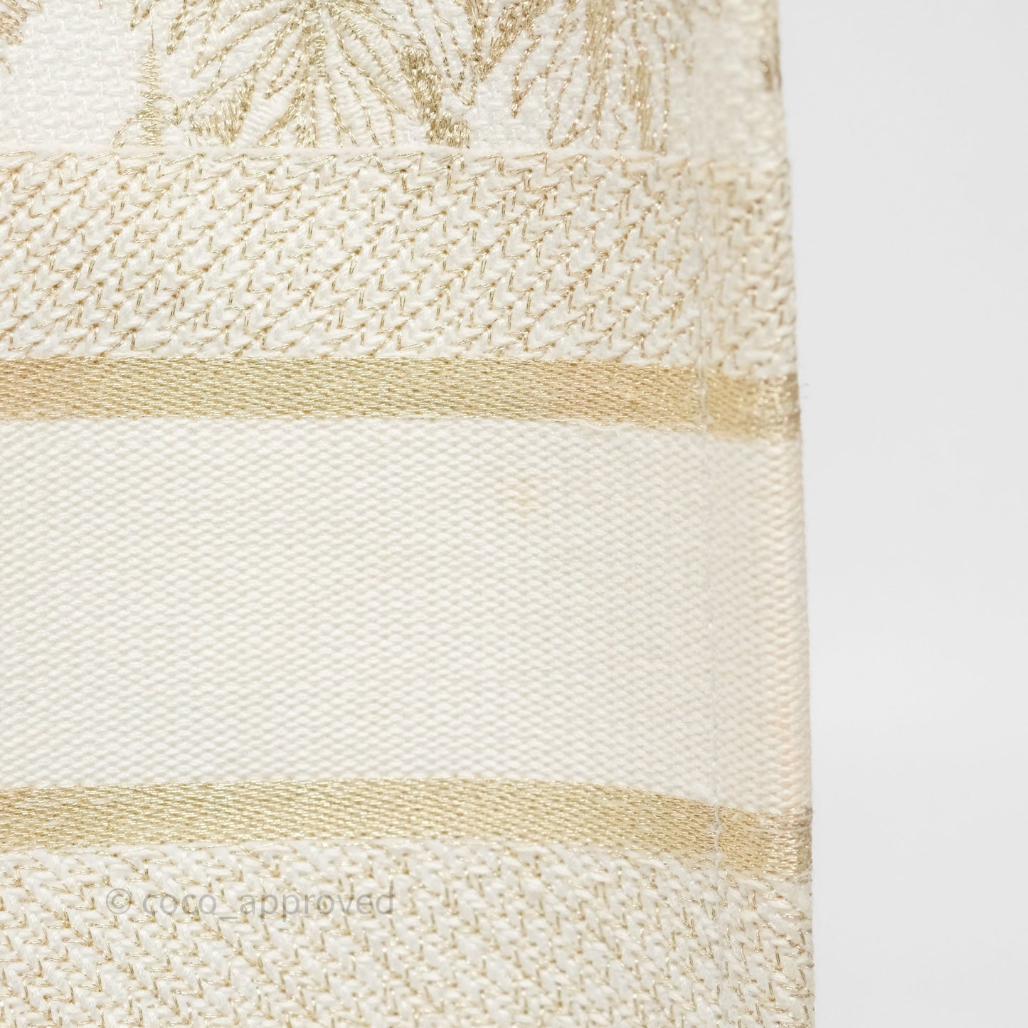 Dior Medium Book Tote Dior Rêve d'Infini Embroidery with Gold-Tone Metallic Thread