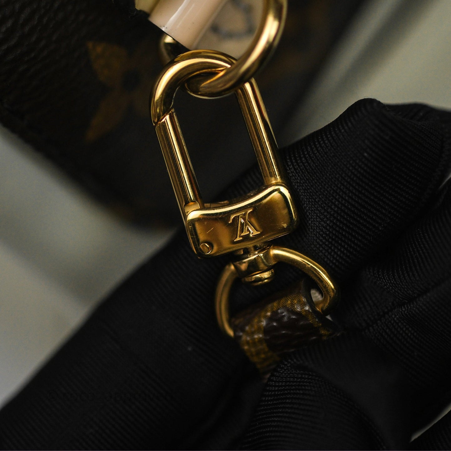 Louis Vuitton Hot Springs Backpack Monogram Patent Snow