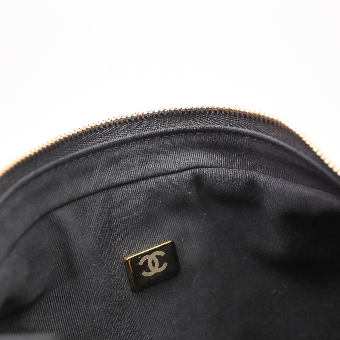 Chanel Hobo Bag Black Calfskin Aged Gold Hardware
