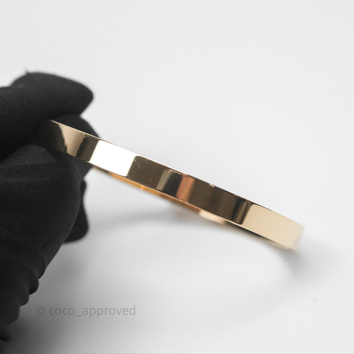 Hermès Kelly Bracelet PM 4 Diamonds Rose Gold