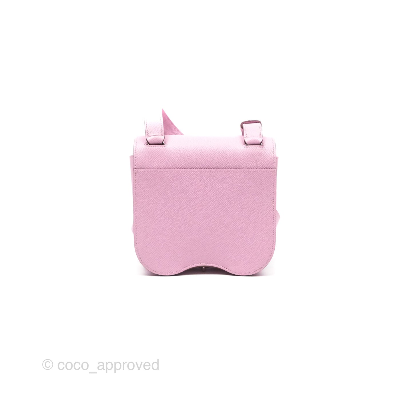 Hermès Della Cavalleria Mini Bag Mauve Sylvestre X9 Epsom Palladium Hardware