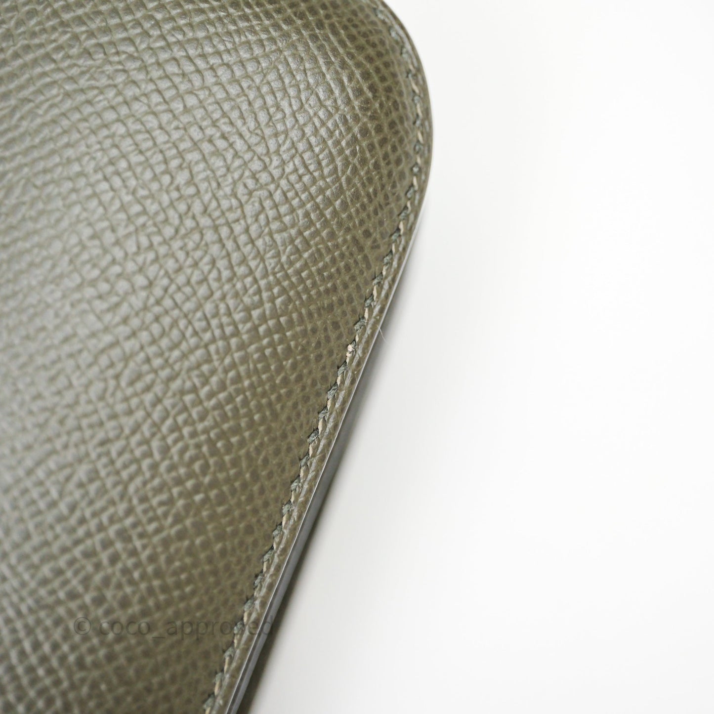 Hermès Constance Mini 18cm Vert de Gris C6 Epsom Gold Hardware