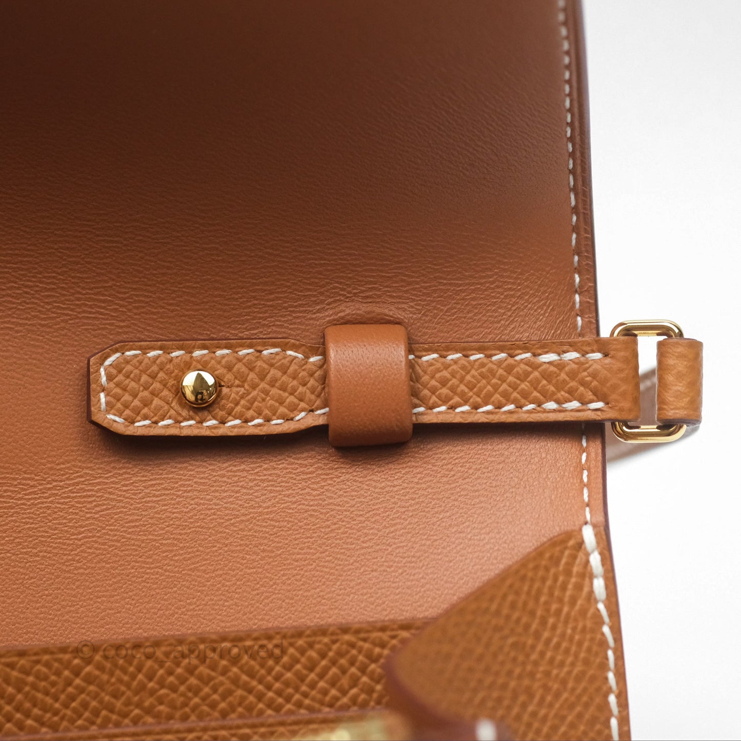 Hermès Constance Long To Go Wallet Gold Epsom Gold Hardware