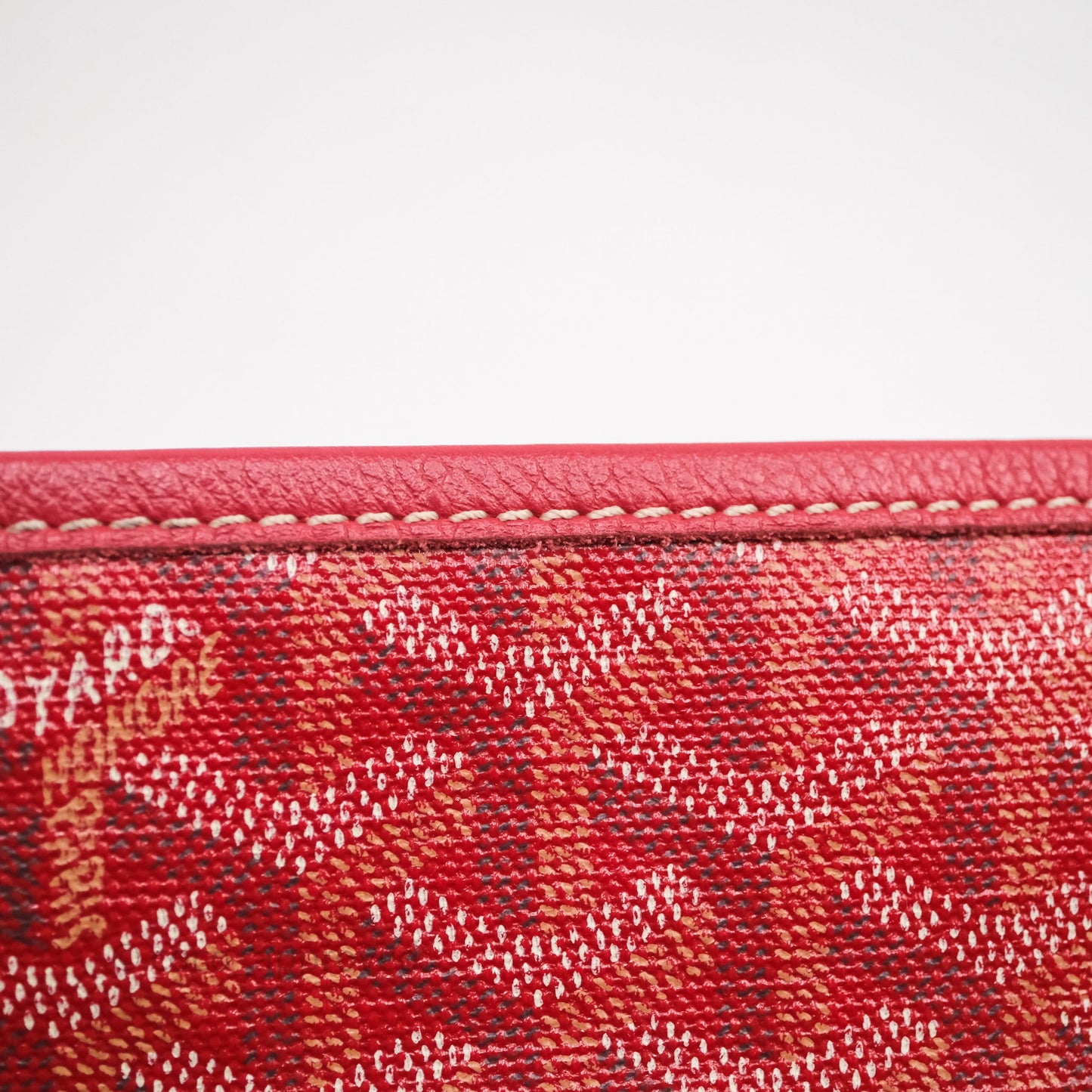Goyard St Louis Tote GM Red