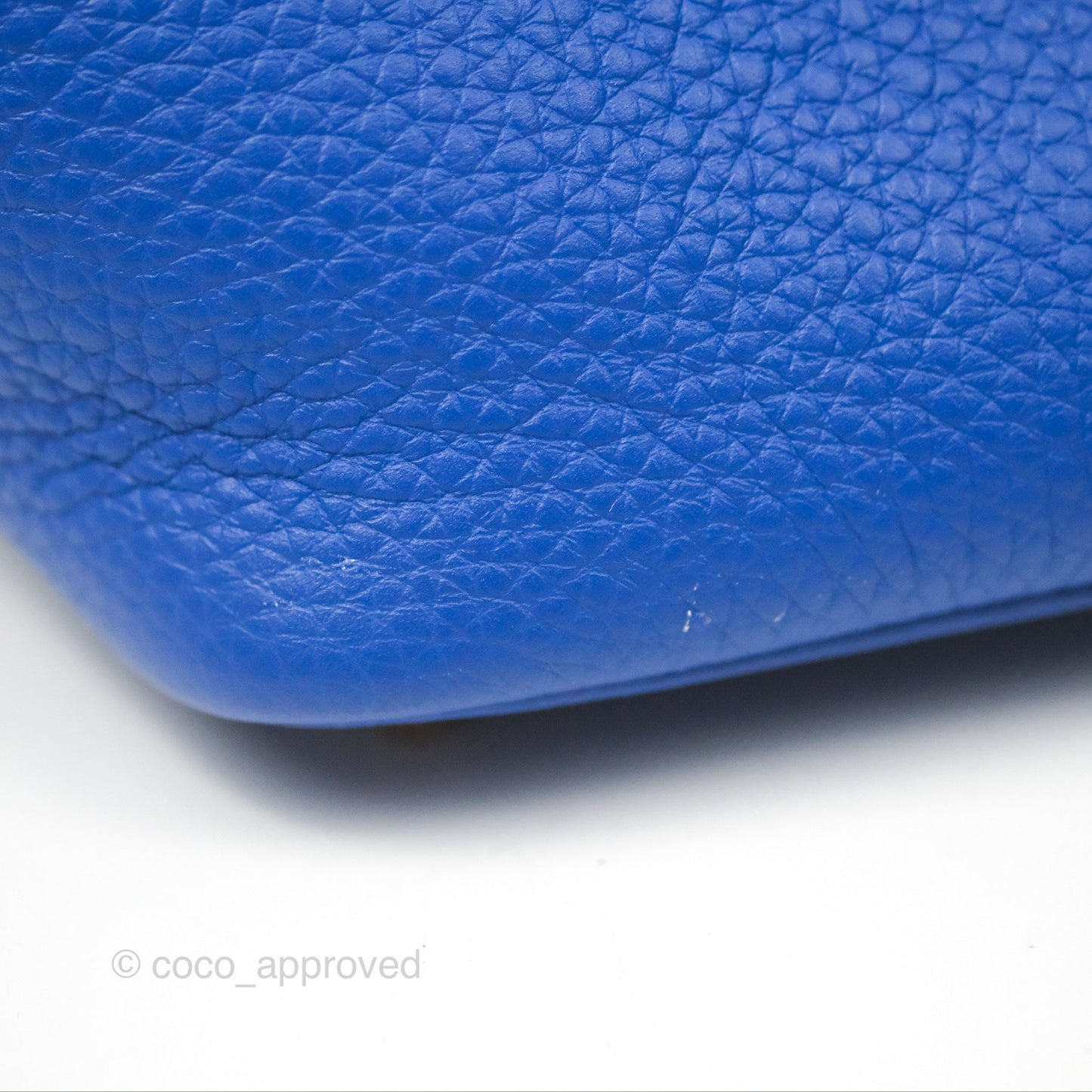 Hermès Picotin 18 Bleu Royal Clemence Gold Hardware
