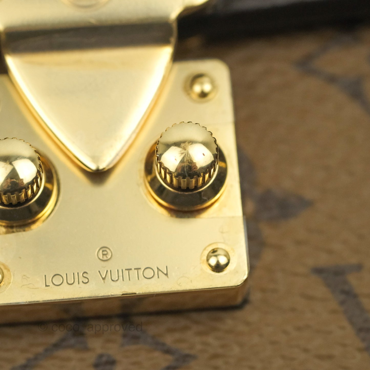 Louis Vuitton Reverse Monogram Essential Trunk Black