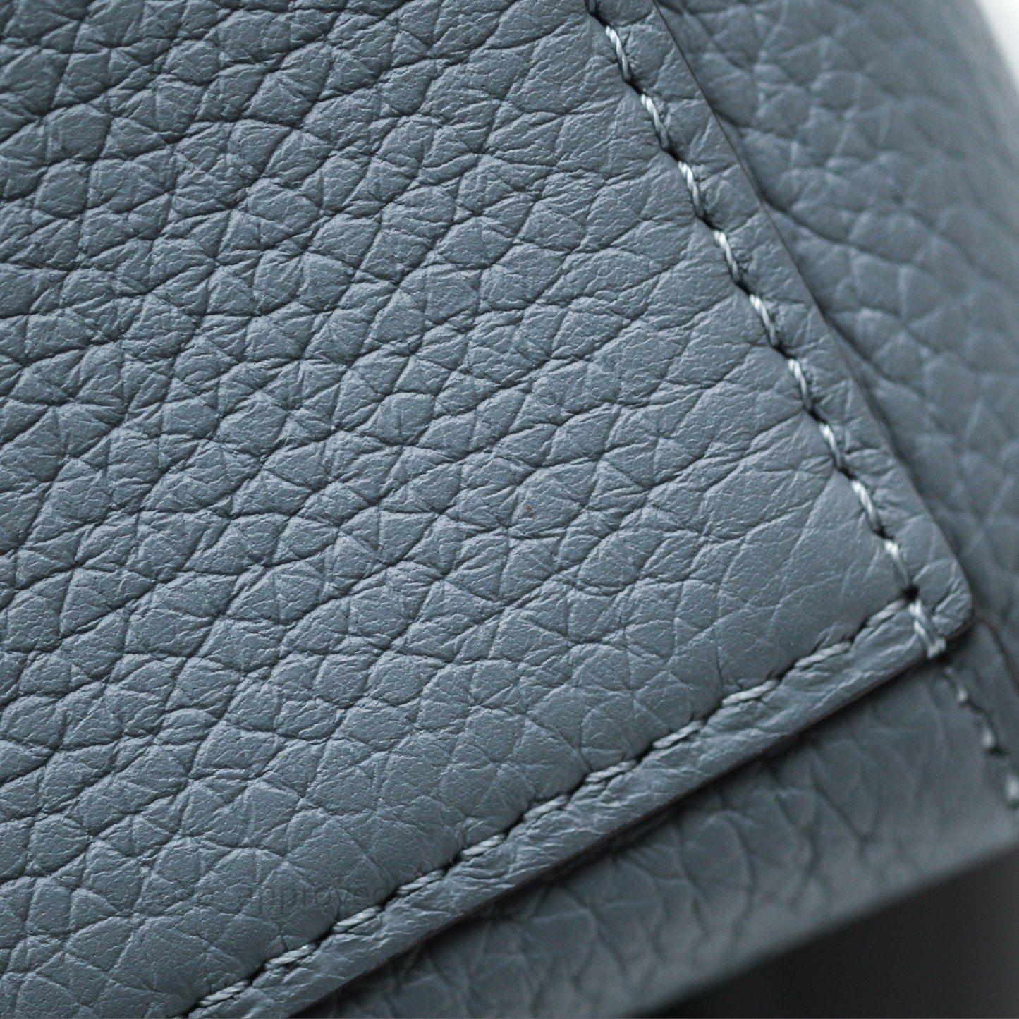 Delvaux Cool Box Nano Taurillon Soft Grained Calfskin Pacific Palladium Hardware