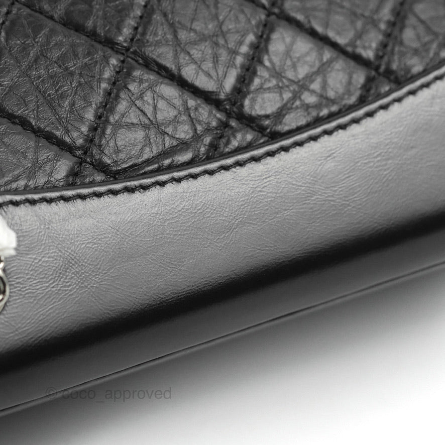 Chanel Small Gabrielle Backpack Black Aged Calfskin