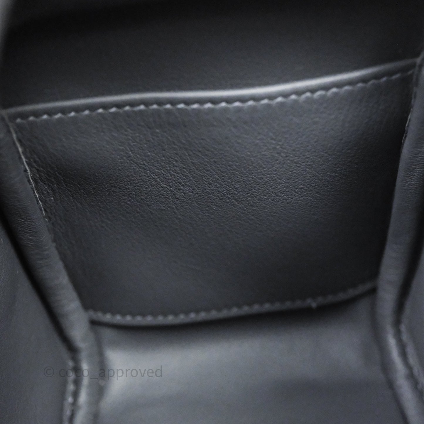 Hermès Mini Lindy II 85 Ardoise Clemence Palladium Hardware