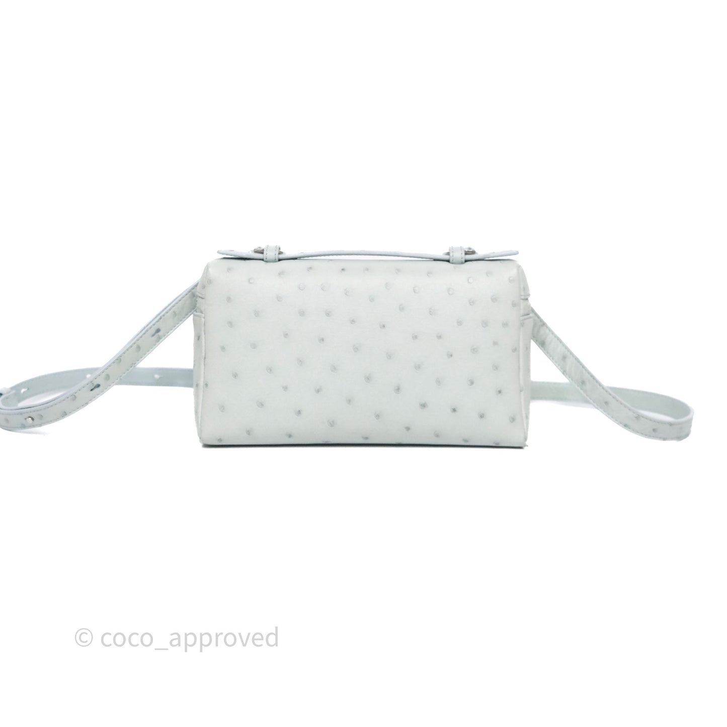 Loro Piana Extra Pocket L19 Light Blue Grey Calfskin