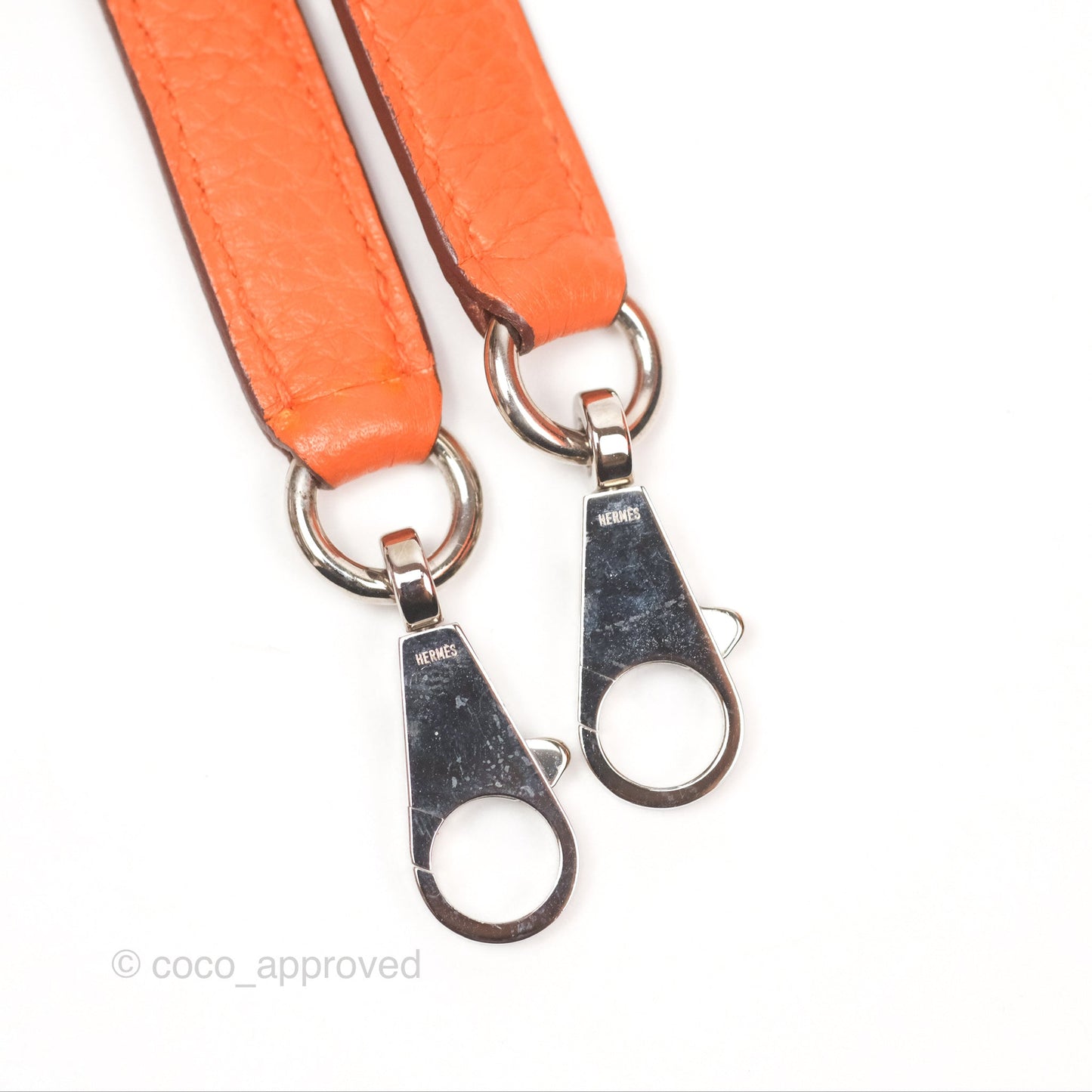 Hermès Bolide 31 Orange H Clemence Palladium Hardware