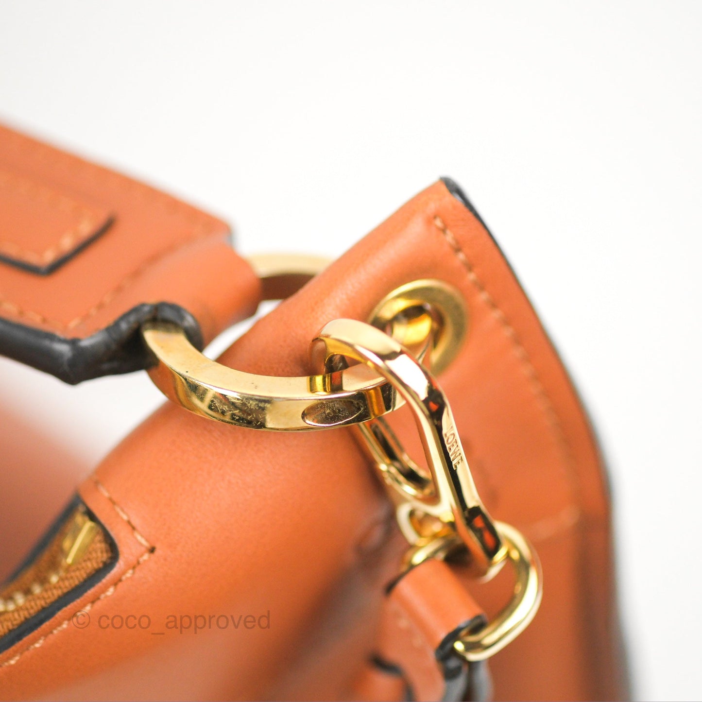 Loewe Large Fortune Hobo Tan Calfskin
